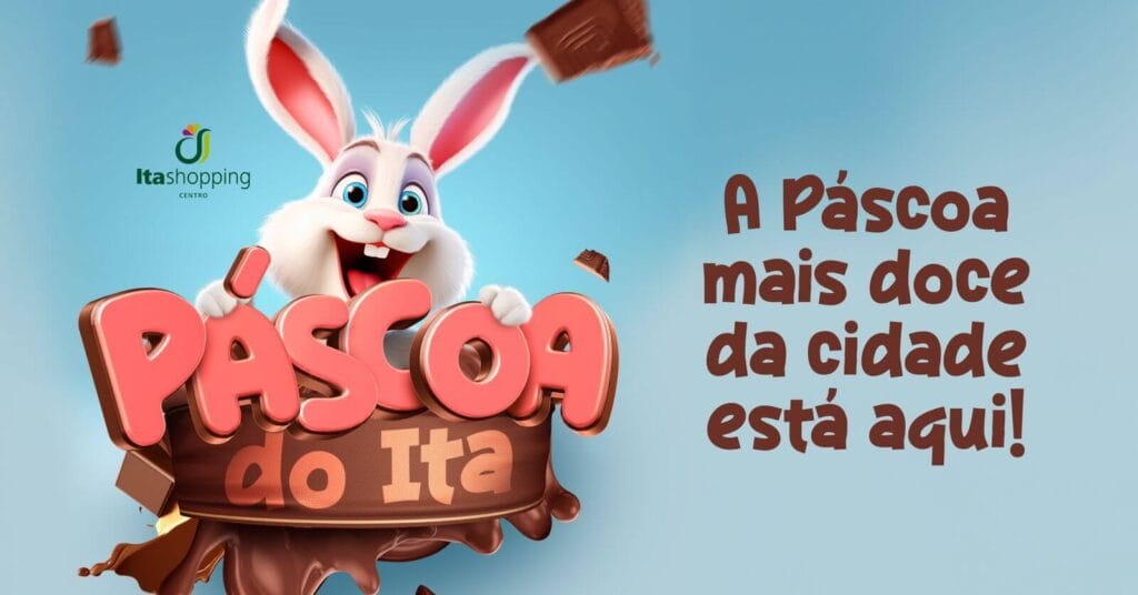 "Ita Shopping sorteia ovos de Páscoa de 2kg para clientes"